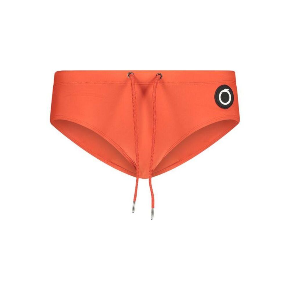 Trussardi Swim Briefs Drawstring Closure Men Red Swimwear